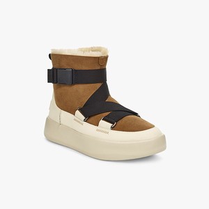 Ugg Classic Boom Buckle Klassiska Stövlar Dam Bruna (913628MGS)